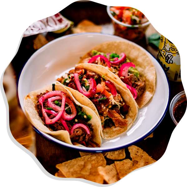 2 for 1 Tacos every Tuesday after 5pm / £5 Burritos on Monday for Students