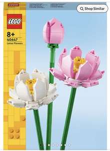 LEGO 40647 Creator Lotus Flowers/ Lego 40460 Creator Roses (Free C&C)