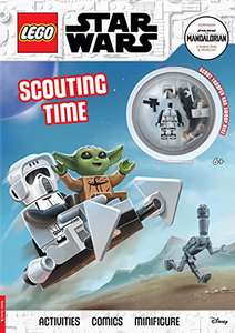 Lego Star Wars Scouting Time Magazine (With scout trooper minifigure and swoop bike)
