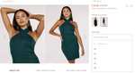 Black or Green Halterneck Bodycon Mini Dress - £10 Delivered @ Apricot