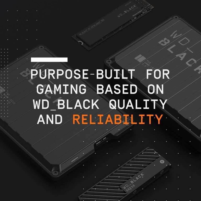 Western Digital WD_BLACK P10 4TB Game Drive £92.99 @ Amazon