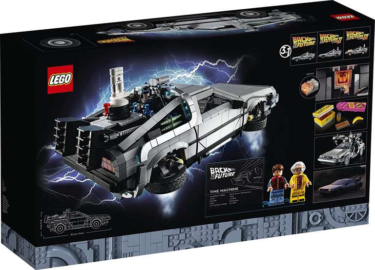 Lego Icons 10300 Back to the Future Time Machine - £136.98 delivered using code @ Zavvi