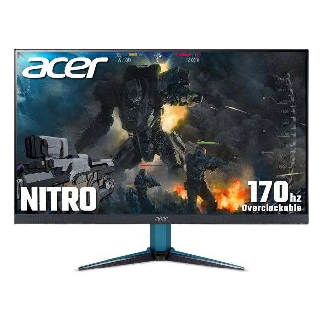 Acer Nitro VG272UV 27" QHD 1MS IPS 144Hz Gaming Monitor £229.97 + £4.99 Delivery @ Laptops Direct