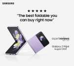 Samsung Z Flip4 8GB+128GB + Free Galaxy Tab S6 Lite (£299) + 12m Disney Plus £699 using price match @ Currys