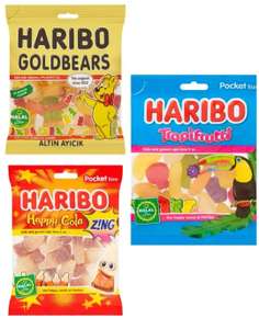 Halal Haribo Happy Cola/ Happy Peaches/ Tropifrutti/ Goldbears 100g Nectar Price