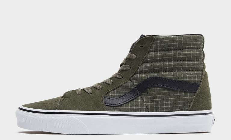 Men’s Vans Leather Sk8-Hi £20 + free click and collect @ JD Sports