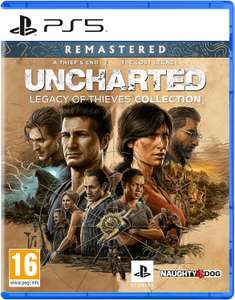 UNCHARTED: Legacy Of Thieves Collection (PS5) - A Thief's End + The Lost Legacy - PEGI 16 - Free Click & Collect