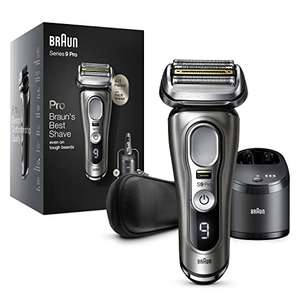 Braun Series 9 Pro Electric Shaver With 4+1 Travel Case, UK 2 Pin Plug, 9465cc 199.99 @ Amazon