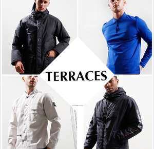 Now Up to 70% off Terraces Outlet Men's & Boy's Clothing includes Barbour, Napapijri, Boss,Luke 1977 (New lines added) Prices from £9