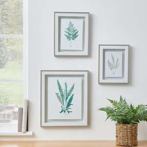 50% off photo frames, eg Grey Washed Wood Floating Frame 6" x 4" (15cmx 10cm) £2, free click and collect @ Dunelm