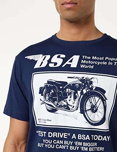 BSA Motocycles Men's Test Drive T-Shirt 