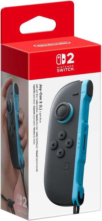 Nintendo Joy-Con 2 L, Light Blue / R, Light Red - Free C&C