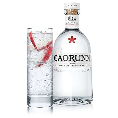 Caorunn Scottish Gin | 41.8% ABV I 70 cl | Handcrafted Premium Dry Gin | Distilled and Bottled at Balmanech Distillery - £21.99 @ Amazon