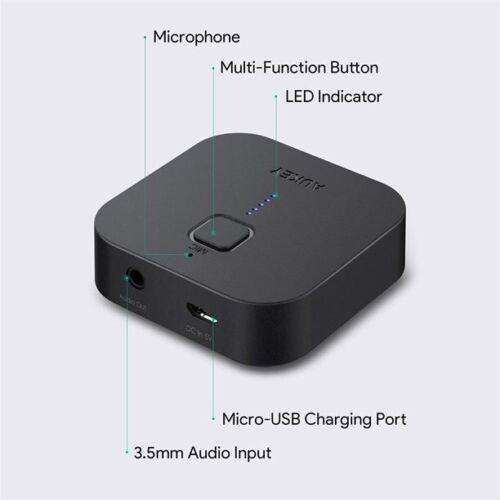 AUKEY BR-C1 Portable Bluetooth 5.0 Audio Receiver £8.99 delivered, using code @ Mymemory
