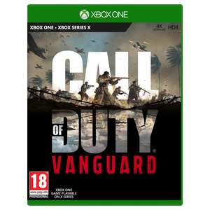 Call of Duty Vanguard £15 PS5 & Xbox One/Series X, FIFA 22 £5 Xbox One/Series X (Asda Cambridge)