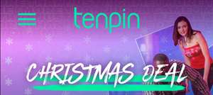 XMAS & BOXING DAY/NEW YEARS EVE 2 games of bowling and a meal £10 (2 children) £12.50 (2 Adults) @Tenpin
