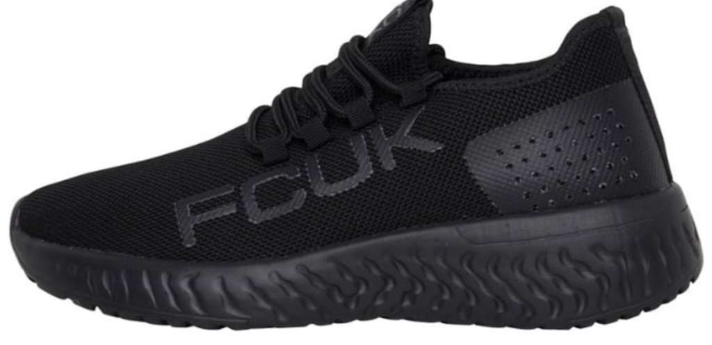 French Connection Mens FCUK Cloud Trainers Black £19.99 Delivered MandM ...