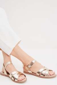 Comfort Gold Freedom Sandal £12.50 + £3.99 delivery at Dorothy Perkins