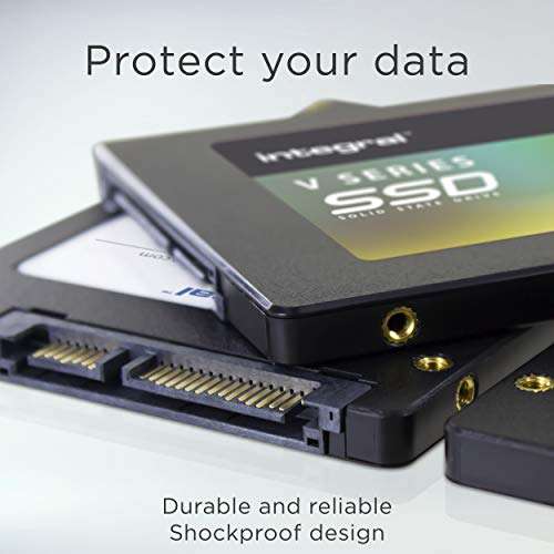240GB - Integral V Series V2 2.5" SATA III Solid State Drive - 450MB/s, 3D TLC - £13.98 / 1TB - £41.99 / 120GB - £10.98 @ Amazon