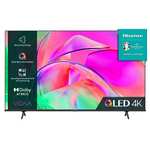 Hisense 55 Inch QLED Smart TV 55E77KQTUK - Quantum Dot Colour, 60Hz, Youtube, Freeview Play, Netflix and Disney+ (2023 New Model)