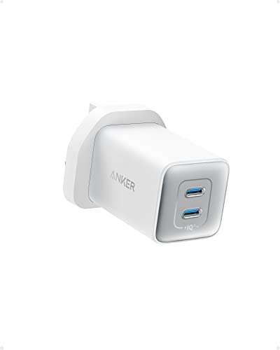 Anker USB C Charger 47W, 523 Charger (Nano 3), 2 Port Compact GaN Fast Charger (Sold By AnkerDirect) Prime Exclusive