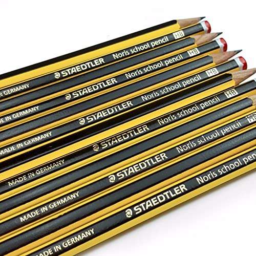 STAEDTLER Noris School Pencils 121 - HB Grade (Pack of 36) sold & supplied by ARTH Online