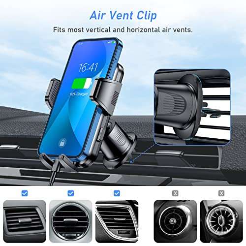 Blukar Car Phone Holder, Adjustable Car Phone Mount Cradle 360° Rotation 4 in 1 £7.99 Dispatches @ Amazon Sold by Flying-Store
