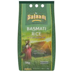Salaam Basmati Rice 5Kg (clubcard price)