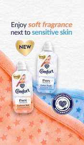 Comfort Pure Dreams 30W 900ml Cotton Fresh or Cashmere Soft at Tesco - Try for £1