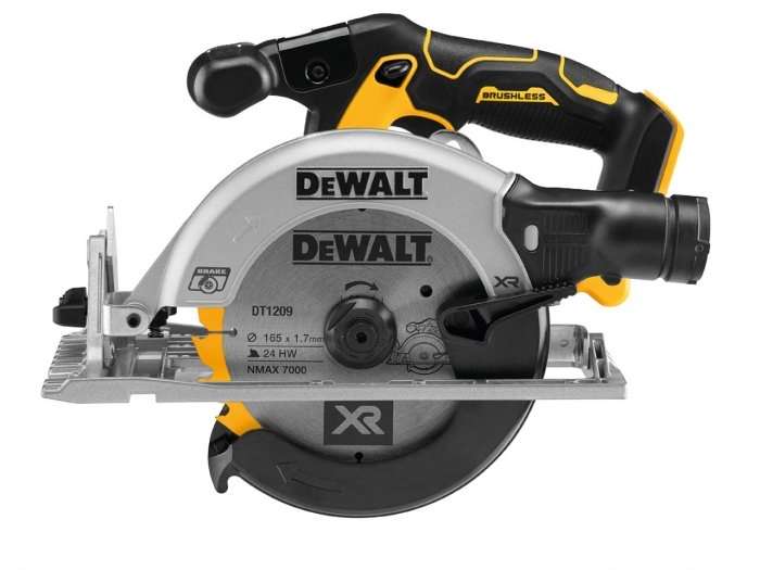Dewalt DCS565N-XJ 18V 165mm cordless brushless XR circular saw (bare unit) with code