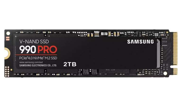 Samsung 990 PRO 2TB PCIe 4.0 NVMe SSD Internal Hard Drive £154.99 With Click & Collect @ Argos