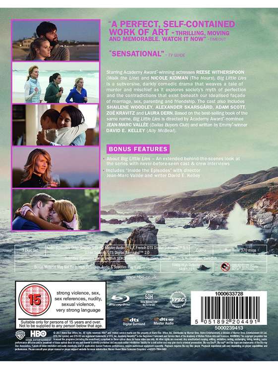 Big Little Lies: Complete Season 1 Blu-ray (Used) £1 with free click and collect @ CeX