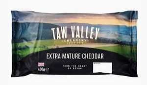 Taw Valley Extra Mature Cheddar 400g - Instore (Wakefield)