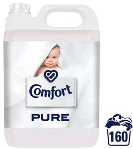 Comfort Pure 160 washes fabric conditioner (4.8 litre) £5.50 in store at Costco Leicester / £6.39 online