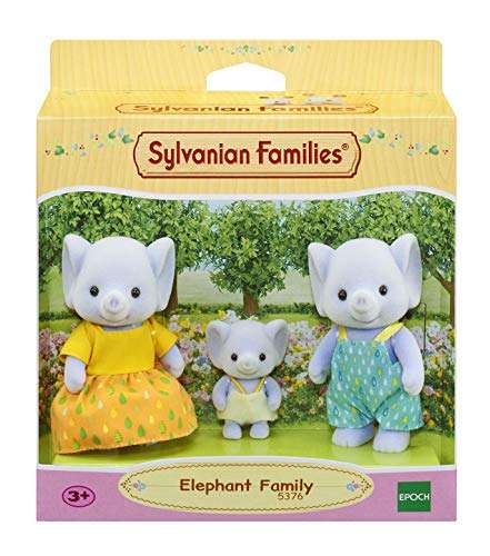 Sylvanian Families 5376 Elephant Family, Multi-Coloured - £9.99 @ Amazon