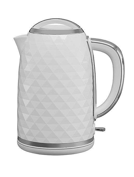 White Diamond Effect Kettle 1.7L £15 click and collect at George (Asda)
