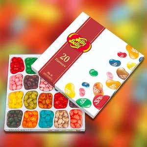 1 x The Original Gourmet Jelly Belly Beans- 20 Flavours (250g) Gift Box - BBE 23/08/22 - £5 free delivery @ Yankee Bundles