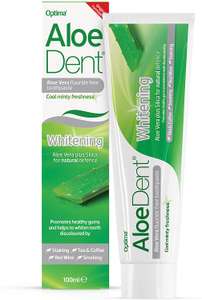 Aloedent- Whitening Aloe Vera Fluoride Free Toothpaste 100ml £2.89 @ Amazon
