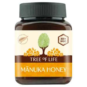 Tree of Life Manuka Honey 300+ MGO - 250g BB date 09/03/2025 £8 at Rogers Wholesale Foods (Manchester)