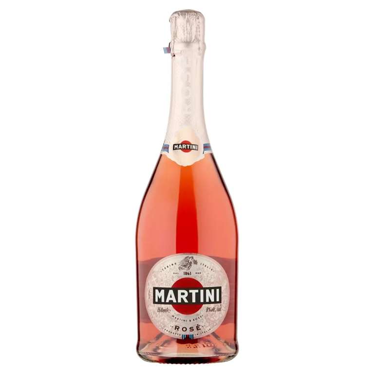 Martini Rosé Sparkling Wine 75cl £6 @ Asda