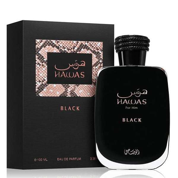 Rasasi Hawas Black For Him 100ml EDP (Hacivat dupe)