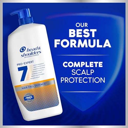 Head & Shoulders Anti-Dandruff Shampoo Pro-Expert 7 Hair Fall Defense with Caffeine 800ml Pump (£7.55/£6.76 on Subscribe & Save)