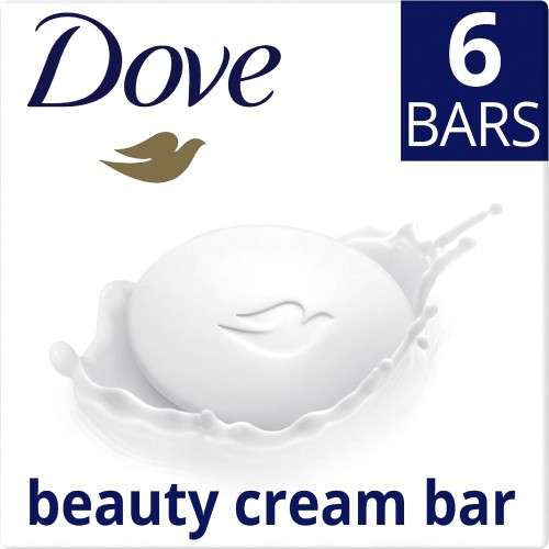 Dove Original Moisturising Beauty Bar , 6 x 90g - £2.25 @ Waitrose