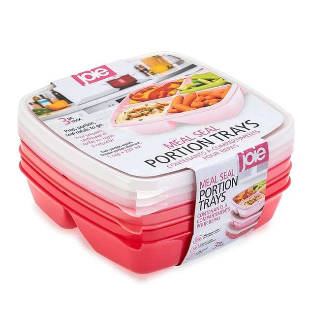 Joie Meal Seal Bento Box 3PC – Pink £2.49 at Home Bargains | hotukdeals