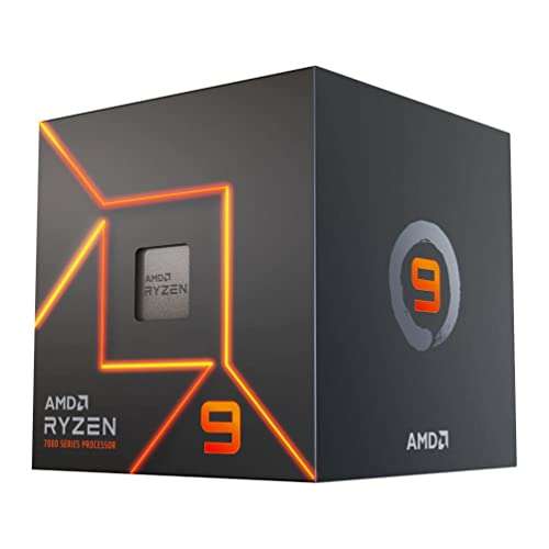 AMD Ryzen 9 7900 CPU (12-core/24-thread, 76MB cache, up to 5.4 GHz max boost) £399.95 @ Amazon