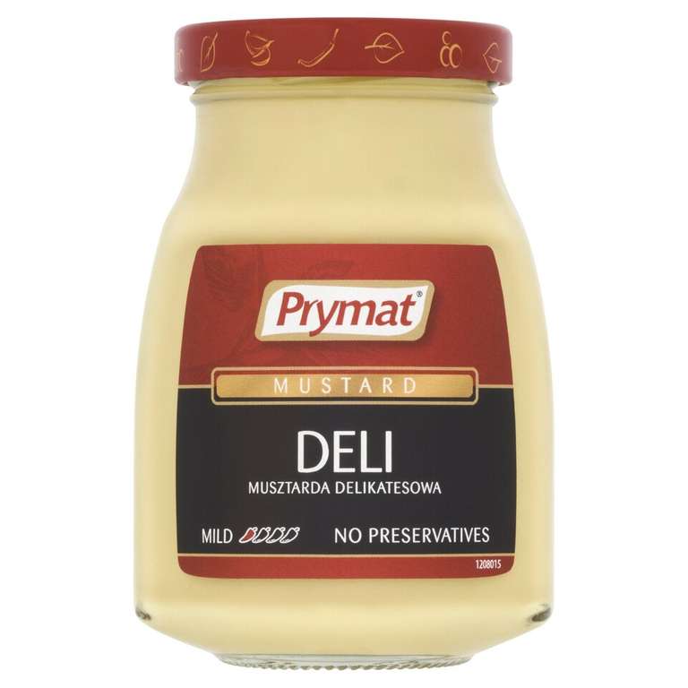 Prymat Mild Mustard 185G - 50p (Clubcard Price) @ Tesco