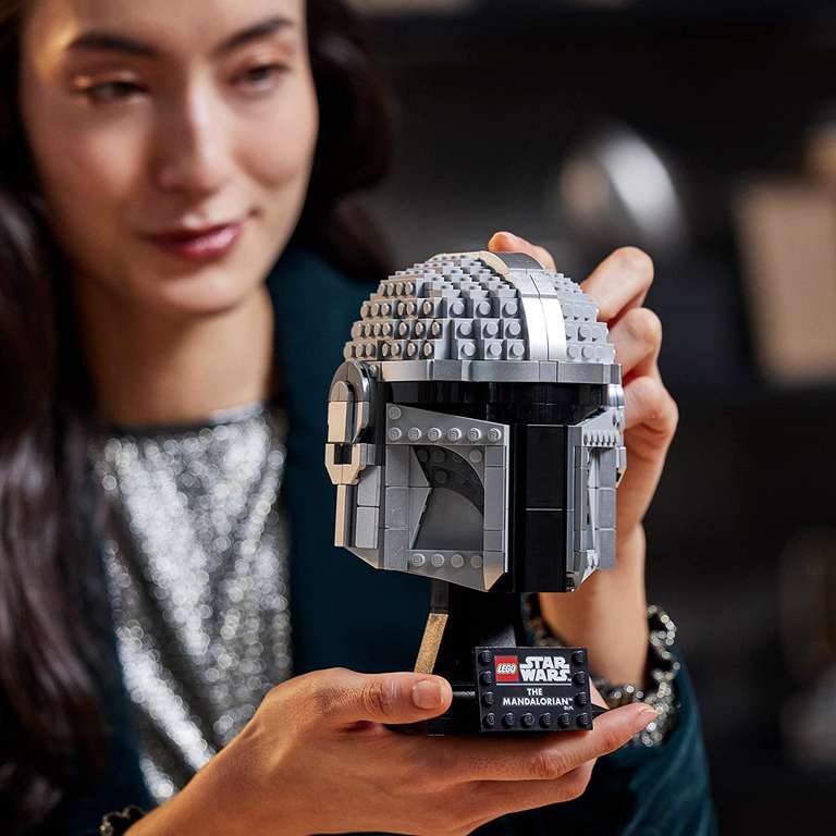 LEGO 75328 Star Wars The Mandalorian Helmet Prime Exclusive Deal £36.89 @ Amazon