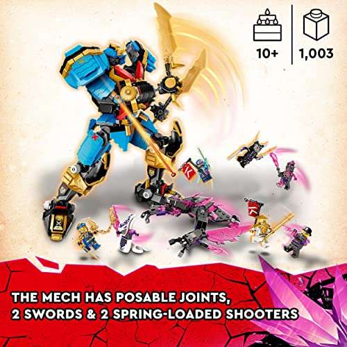 LEGO 71775 NINJAGO Nya's Samurai X MECH Action Figure £64.99 at Amazon