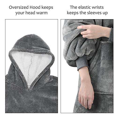 Kato Tirrinia Oversized Hoodie Blanket, Size XXL - Sold By Living Design Europe