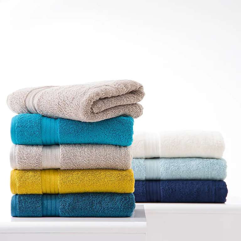 20% Off 570gsm Egyptian Cotton Towels - Face Cloth 96p / Hand Towel £4 / Bath T £8.80+ More - Free Click & Collect / Free Delivery @ Dunelm